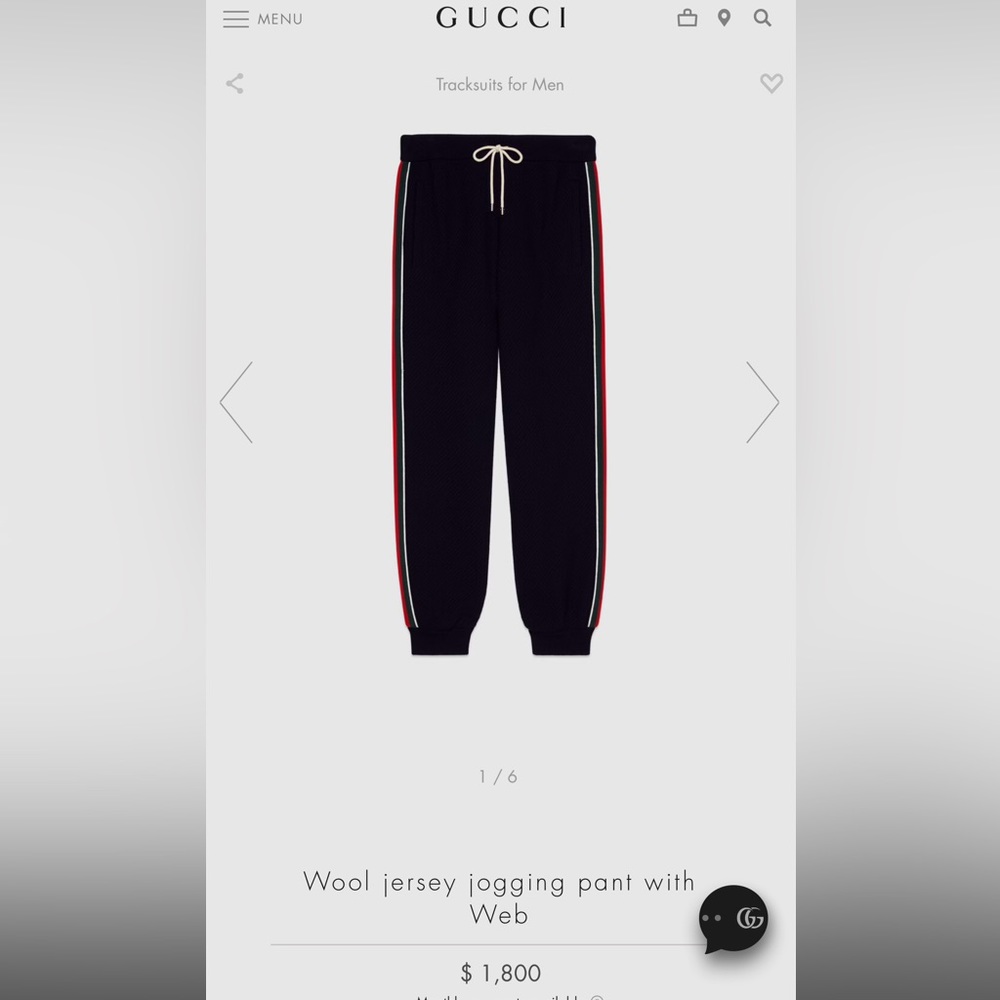 Gucci Terminal Jacket and Joggers Set